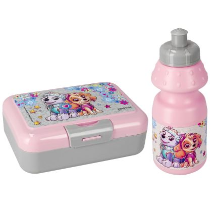 Комплект бутилка и кутия за храна Starpak - Пес патрул, розов