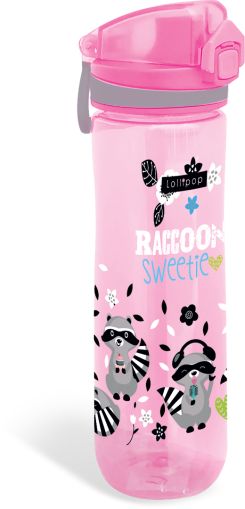 Бутилка от тритан Lizzy Card - Lollipop Raccoon Sweetie, 600 ml