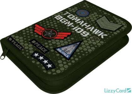 Ученически несесер Lizzy Card - Peace Pixel, с 1 цип