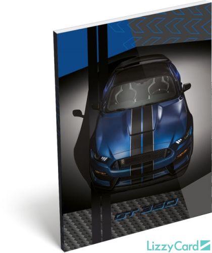 Тефтер Lizzy Card - Ford Mustang GT, формат A7
