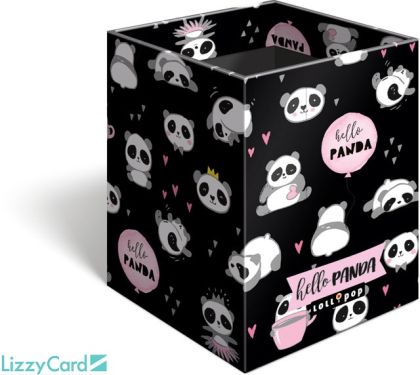 LIZZY CARD Hello Panda, Lollipop моливник за бюро