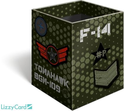 LIZZY CARD Peace Pixel моливник за бюро