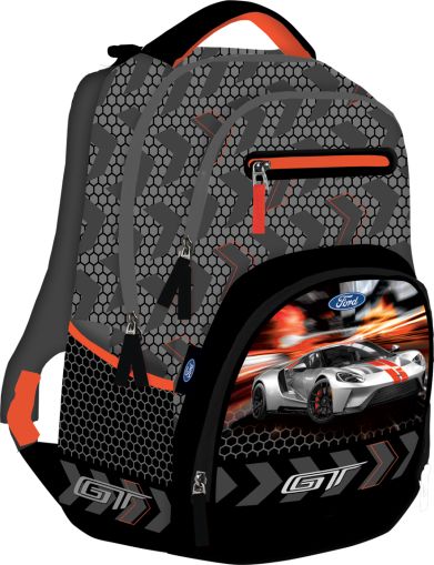 LIZZY CARD Ford GT Silver ученическа раница Active