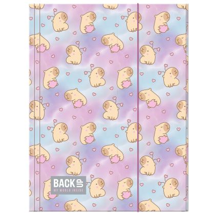 BACKUP 8 A 04 CAPYBARA DREAM папка с ластик