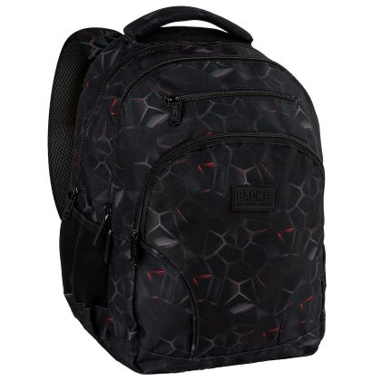 BACKUP 8 W 75 TECHNO RED ученическа раница