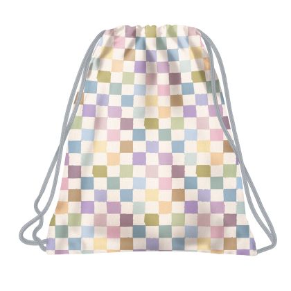 BACKUP 8 A 01 PASTEL CHECKERED спортна торба