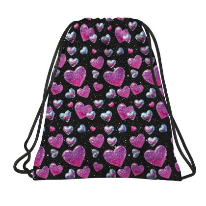 BACKUP 8 A 32 GLITTER HEARTS спортна торба
