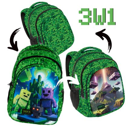 BACKUP 8 D 64 MINECRAFT раница с 3 лица