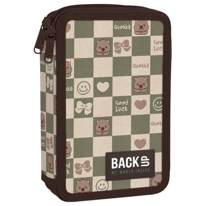 BACKUP 8 DW 17 CUTE CHECKERED несесер с 2 ЦИПА, пълен
