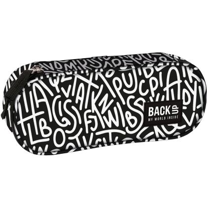 BACKUP 8 A 12 BLACK URBAN STYLE овален несесер