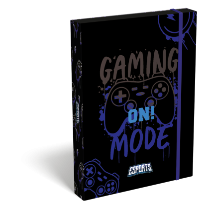 LIZZY CARD Esport GAMER ON DUTY кутия с ластик А5