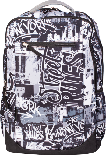 LIZZY CARD Street RULES ученическа раница Trend