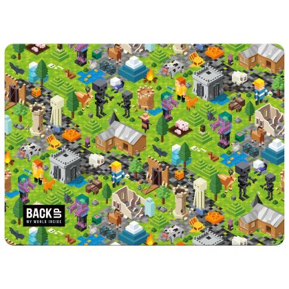 Minecraft 8 A 61  подложка за бюро ламинирана