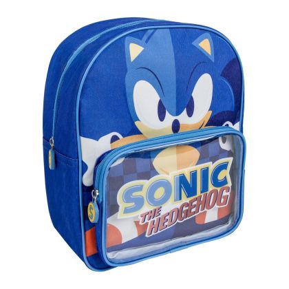 SONIC малка раница с прозрачен джоб