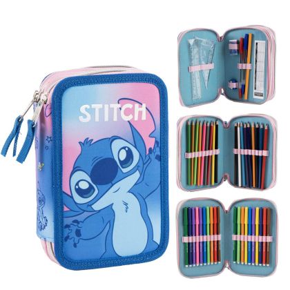 STITCH DREAM несесер с 3 ципа, ПЪЛЕН