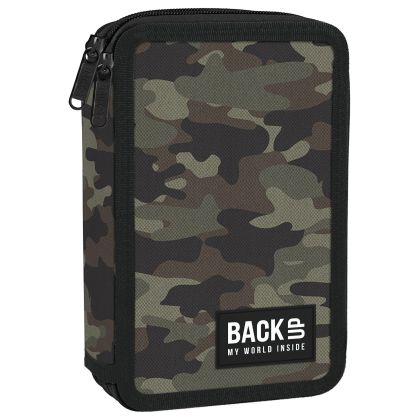 BackUp 5 DW 33 Camo несесер с 2 ципа, ПЪЛЕН