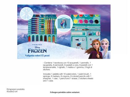 FROZEN рисувателен комплект 52 ел.