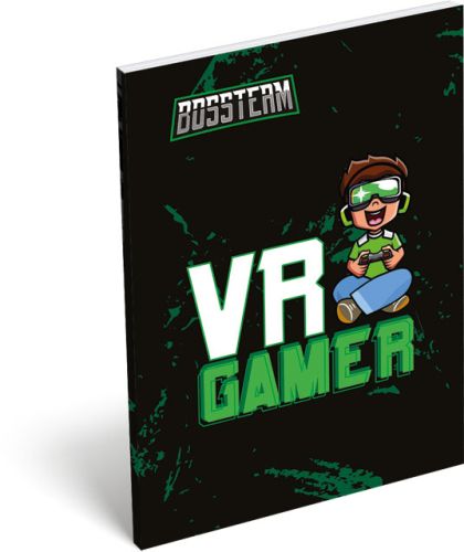 LIZZY CARD BOSSTEAM VR GAMER тефтерче