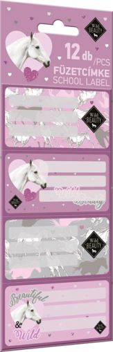 LIZZY CARD WILD BEAUTY PURPLE етикети