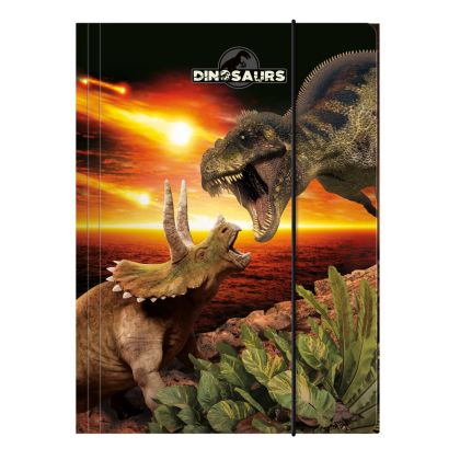 DINOSAUR 18 папка с ластик