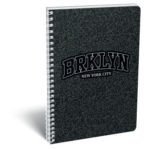 LIZZY CARD NYC BRKLYN тетрадка А4, РЕД