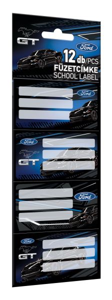LIZZY CARD FORD Black етикети