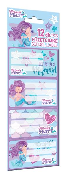 LIZZY CARD MERMAID Sweet етикети