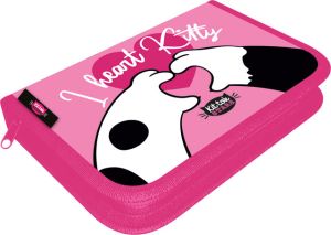LIZZY CARD KITTOK Heart Kitty несесер с 1 цип
