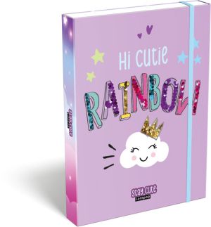 LIZZY CARD LOLLIPOP Stay Cute кутия с ластик А5