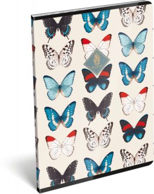 XLOOK BUTTERFLY тетрадка А4, ред
