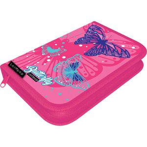 PINK BUTTERFLY несесер с 1 цип