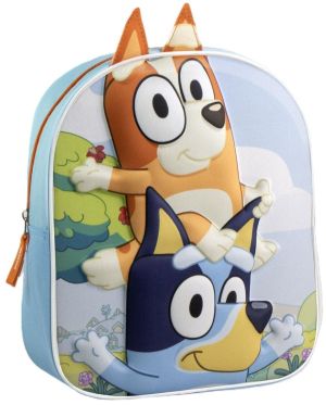 BLUEY 3D малка раница с апликация