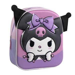 KUROMI 3D малка раница с апликация