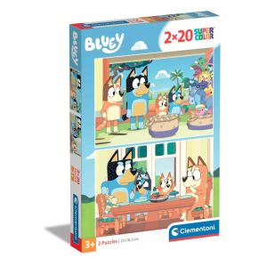 BLUEY  пъзел 2х20  ел.