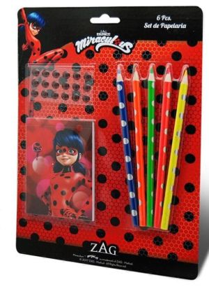 LADYBUG комплект за рисуване 6 ел.