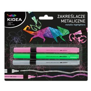 KIDEA металически маркери 3 бр.
