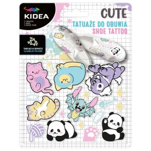 KIDEA татуировки за обувки, светещи на тъмно Cute