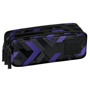 BACKUP 7 G 47 Nanostripes несесер с 3 ципа