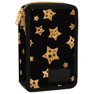 BACKUP 7 DW 40 Golden Stars несесер с 2 ципа, ПЪЛЕН