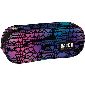 BACKUP 7 A 18 Dance Hearts овален несесер