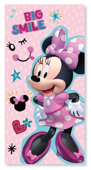 MINNIE Smiley плажна кърпа