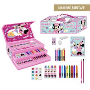 MINNIE рисувателен комплект в куфар, 3 нива
