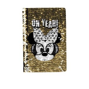 MINNIE дневник с пайети
