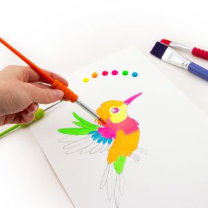 KIDEA ергономични четки за рисуване 4 бр.