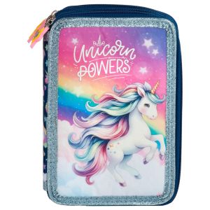 UNICORN 16 несесер с 3 ципа, ПЪЛЕН