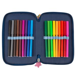 UNICORN 16 несесер с 3 ципа, ПЪЛЕН