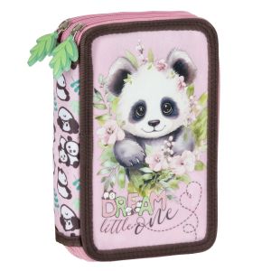 PANDA 10 несесер с 2 ципа, ПЪЛЕН