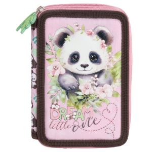 PANDA 10 несесер с 2 ципа, ПЪЛЕН