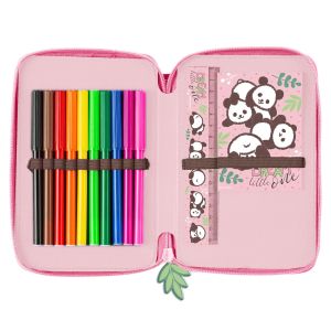 PANDA 10 несесер с 2 ципа, ПЪЛЕН
