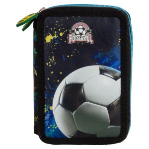 FOOTBALL 20 несесер с 3 ципа, ПЪЛЕН
